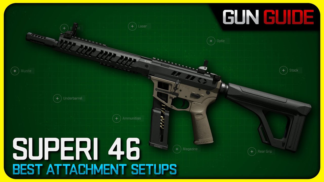 The SUPERI 46 is a Strafe Monster! | (Stats & Best Attachments)