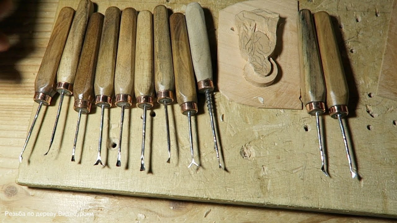 Резцы для Ликов Образов Икон и Миниатюр из ЧЕРНЫХ Шурупов!