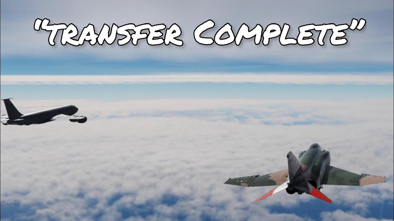 Heatblur F-4E DCS Aerial Refueling Tutorial