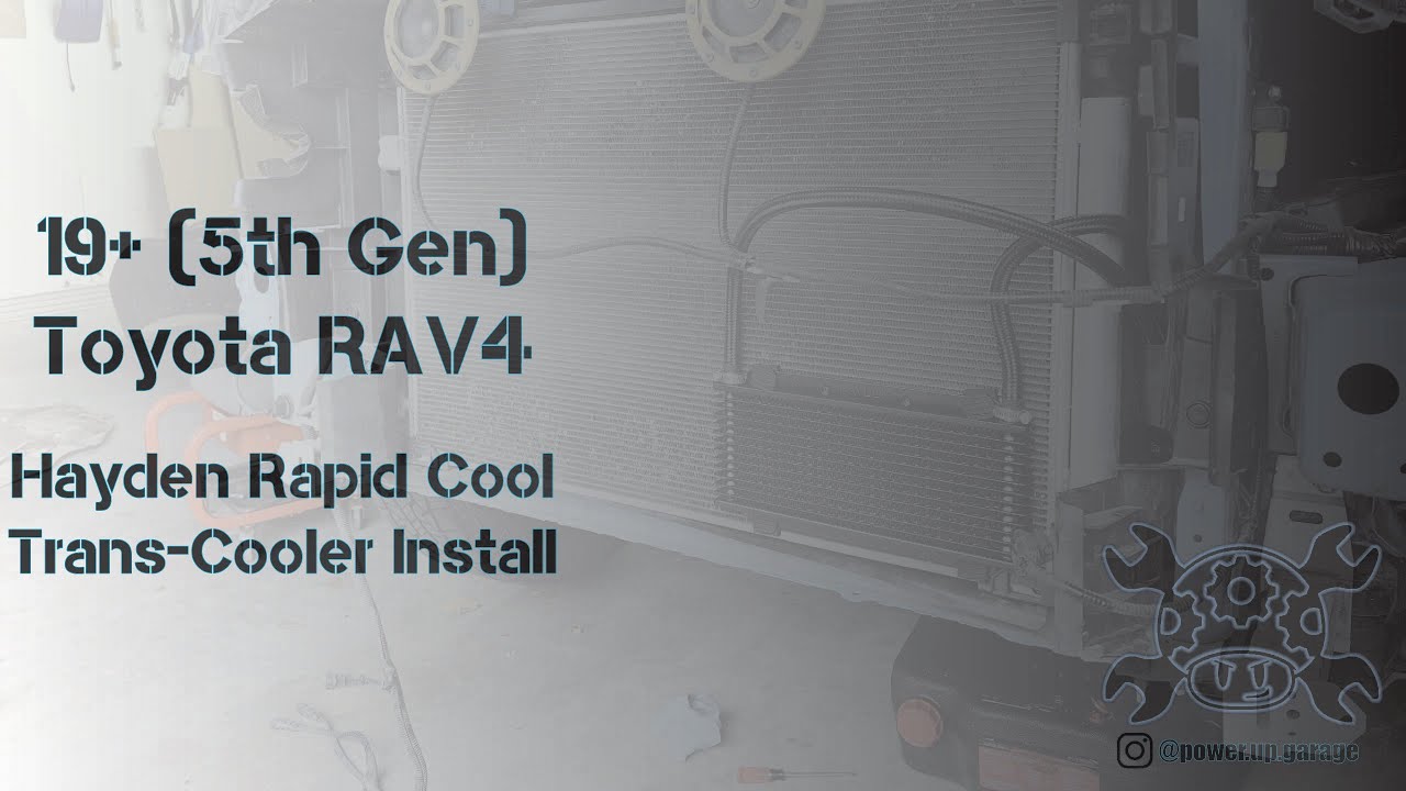 5th Gen RAV4 Transmission Cooler Install