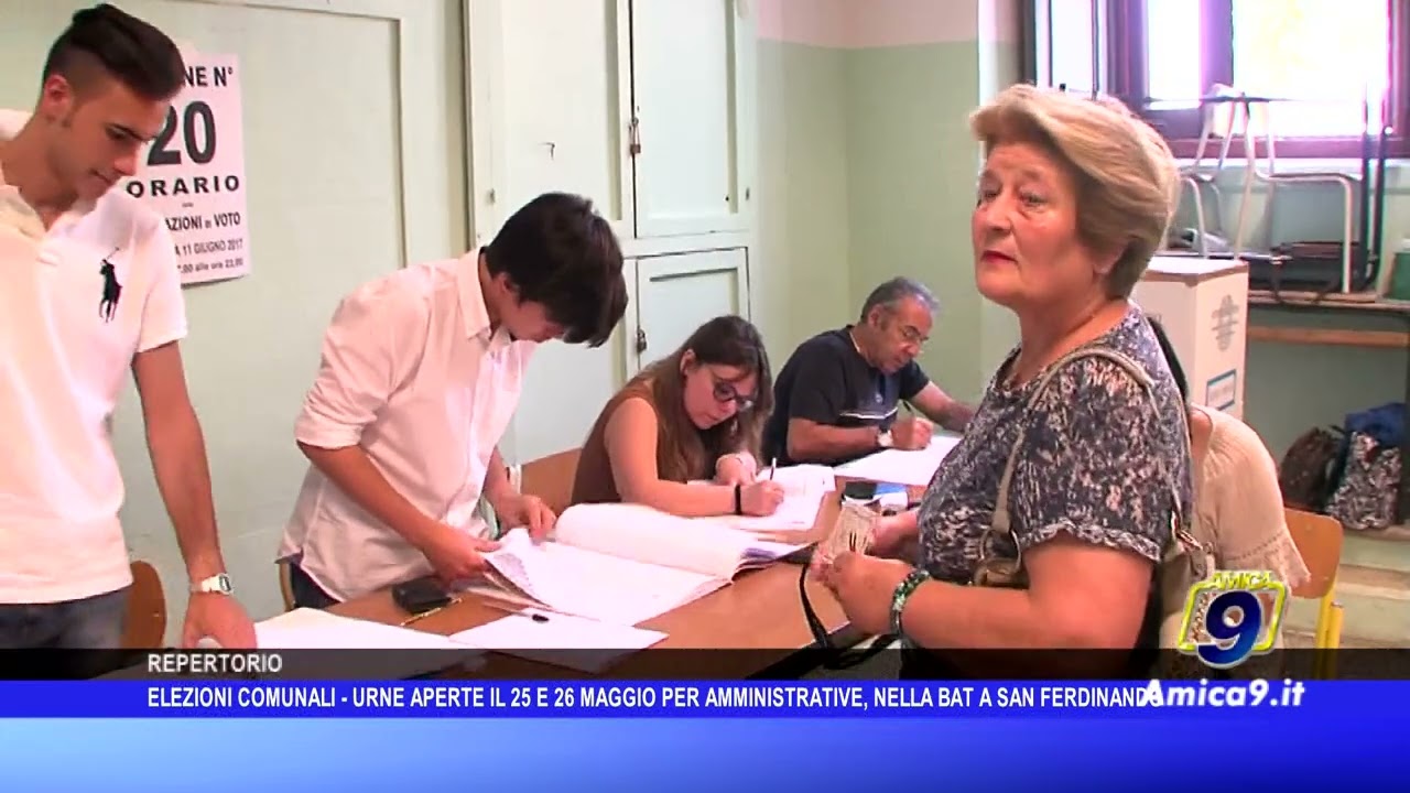 Elezioni comunali - Urne aperte il 25 e 26 maggio