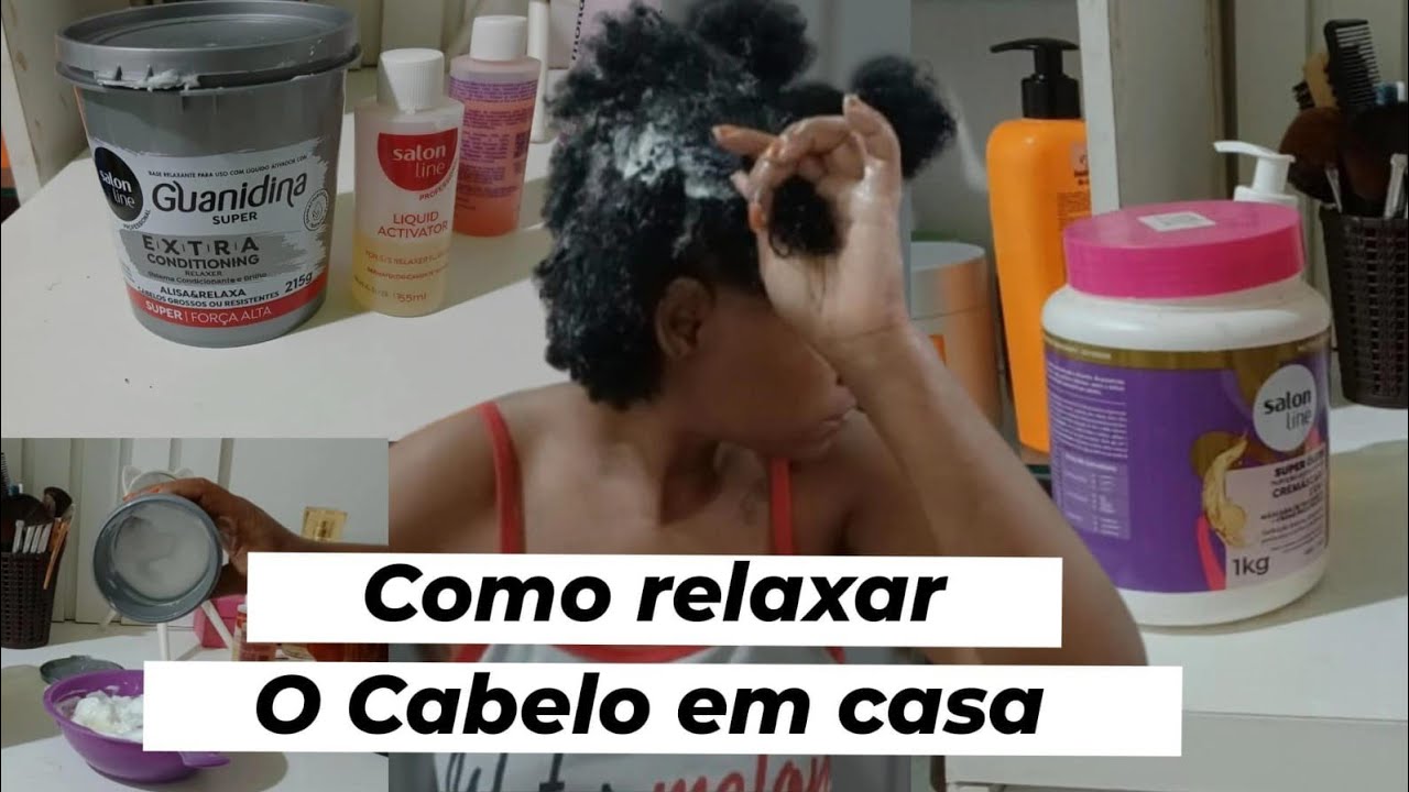 Relaxando o cabelo em casa - ATUALIZADO #cabelo #explore #fypシ゚viral #viral #family #explore