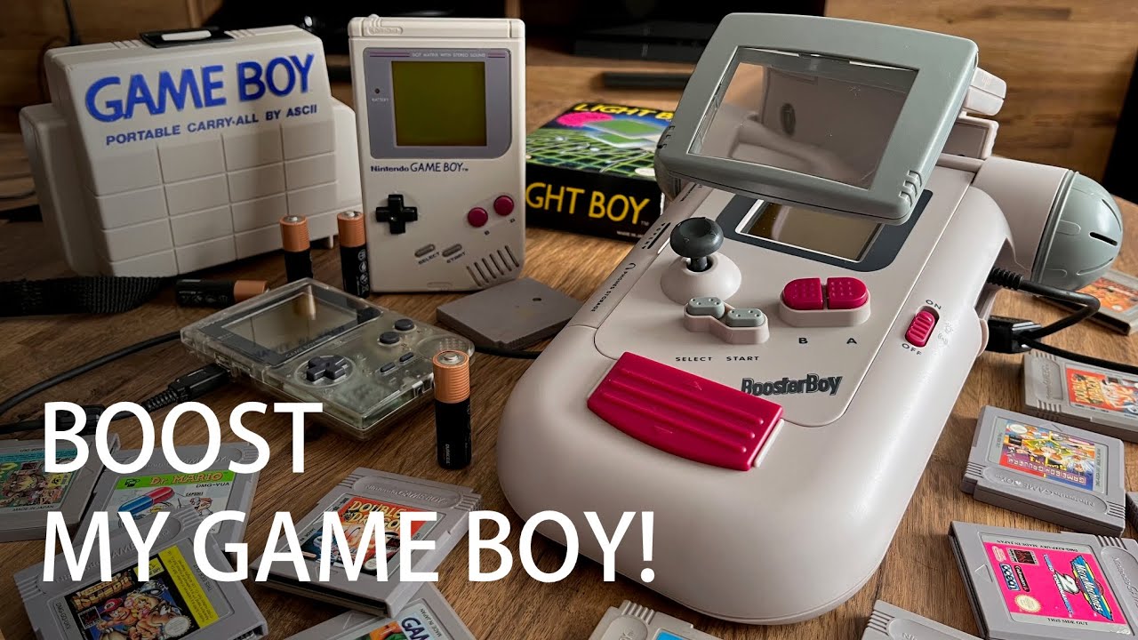 Świetna zabawa z Game Boy Booster Boy!