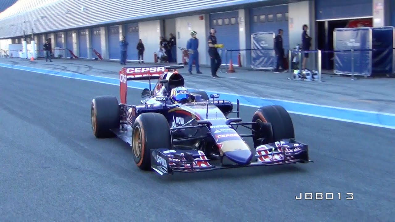 F1 Test Jerez 2015 - Pure V6 Sounds!
