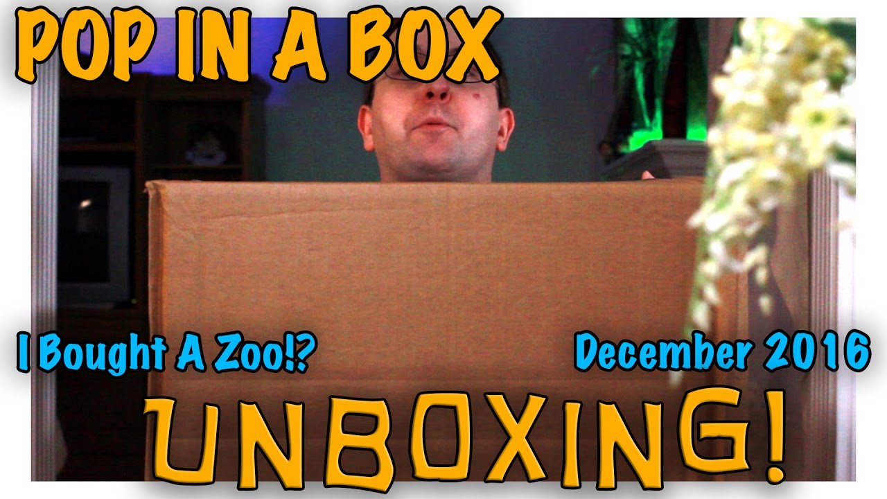 UNBOXING! Pop in a Box December 2016 (12 Pops) - I Bought a Zoo?