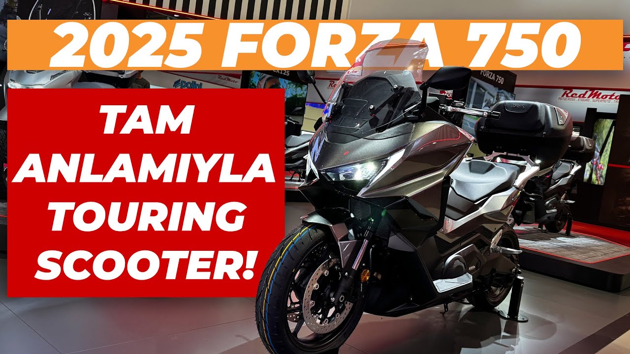 2025 Honda Forza 750 İnceleme | Bu Sefer Muhteşem! EICMA 2024 Fuarı