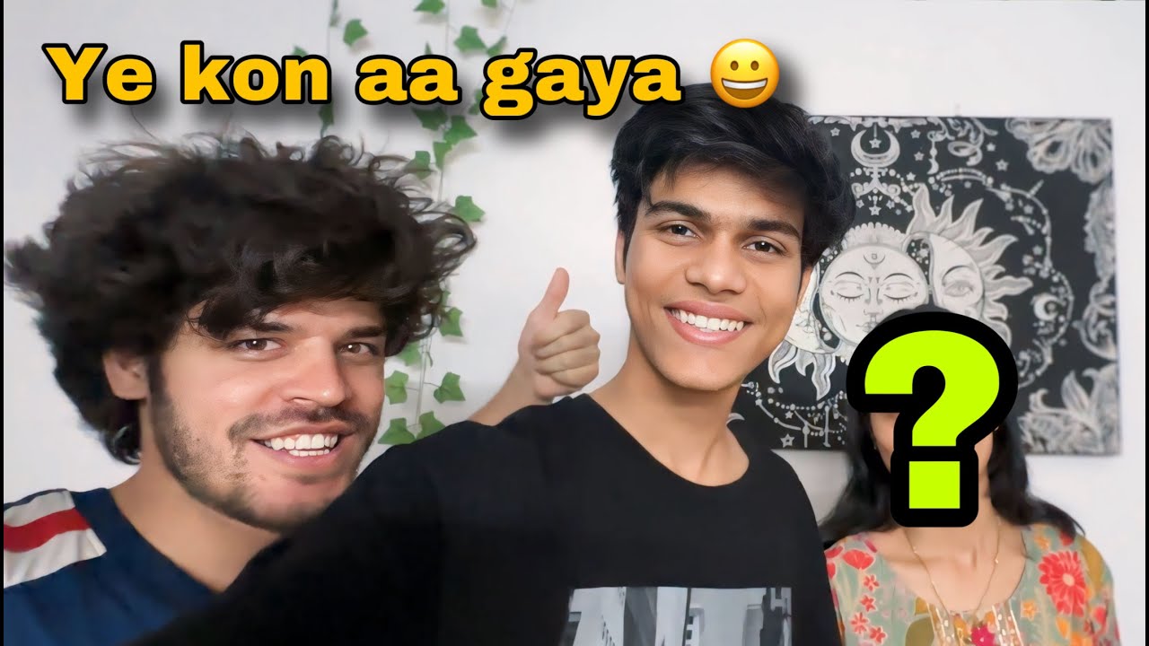 YE kon AAGYA GHAR pe 😁 || adarshuc