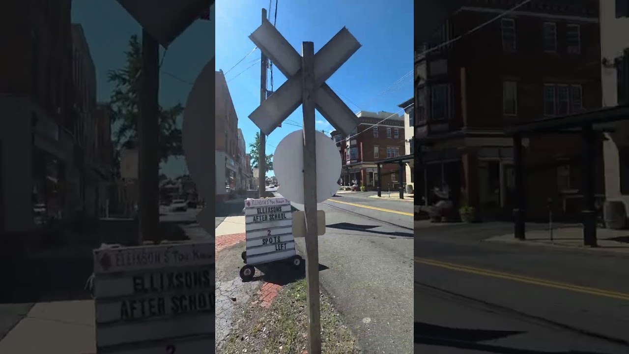 My visit to Boyertown pennsylvania Beautiful town and Train ride 