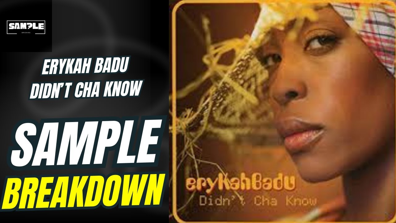 Erykah Badu - Didn't Cha Know SAMPLE BREAKDOWN