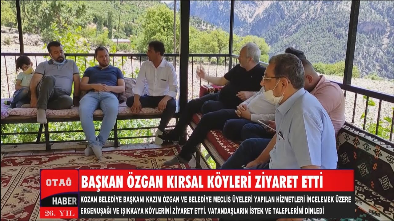 BAŞKAN ÖZGAN KIRSAL KÖYLERİ ZİYARET ETTİ