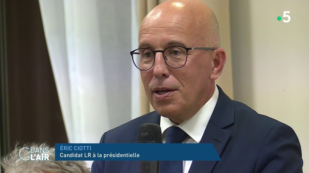 Primaire LR : la candidature d'Eric Ciotti - reportage #cdanslair 05.11.2021
