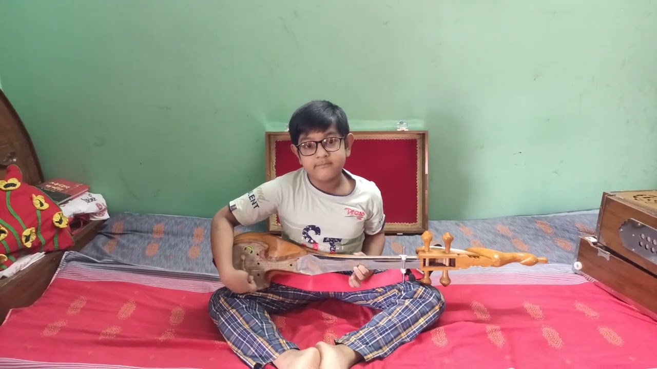 আমার সোনার বাংলা আমি তোমায় ভালোবাসি - জাতীয় সংগীত।  দোতারায় মুবিন। #song #দোতারা# রবিঠাকুর।