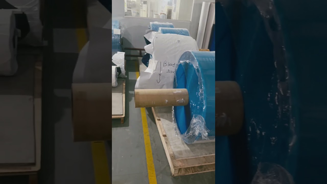 0.3mm One-Side Matte PP Film with 100&mu;m Blue PET Liner | Scratch-Resistant & Durable Protective Film