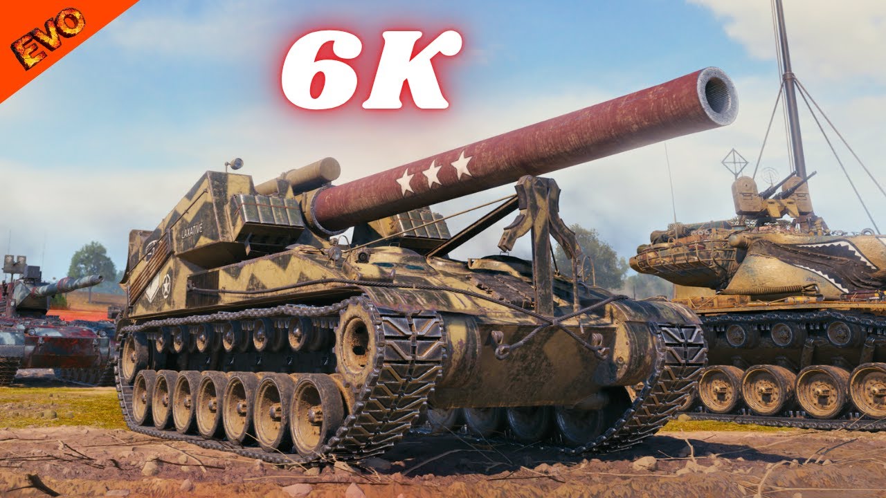 T92 HMC 6K Damage WoT Gameplay