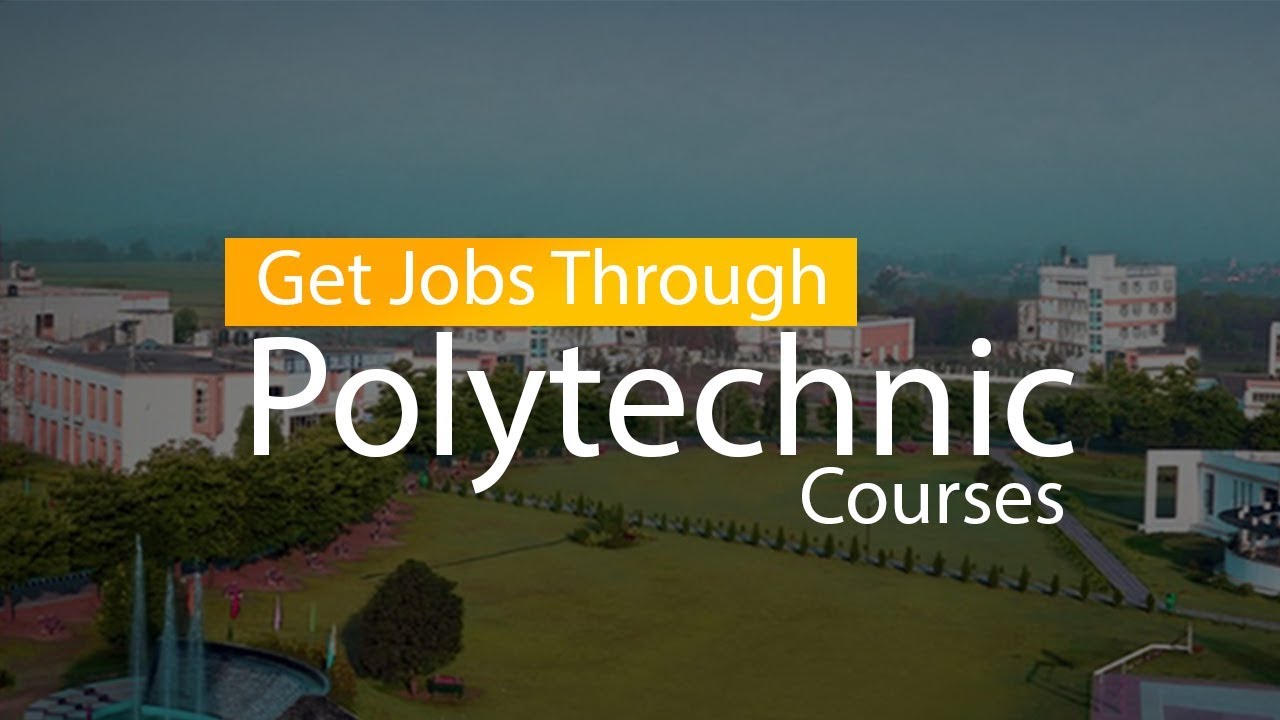 Careers in Polytechnic - Diploma,B.E,B.Tech,Engineering,Job Opportunities