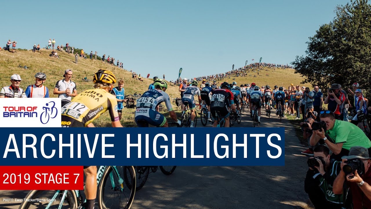 2019 Tour of Britain | Stage seven highlights | Warwick to Burton Dassett