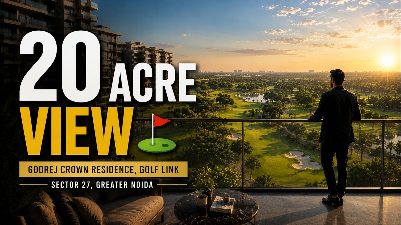 What ₹4 Crore Gets You In Greater Noida &mdash; Golf View Apartment at Godrej Golf Link