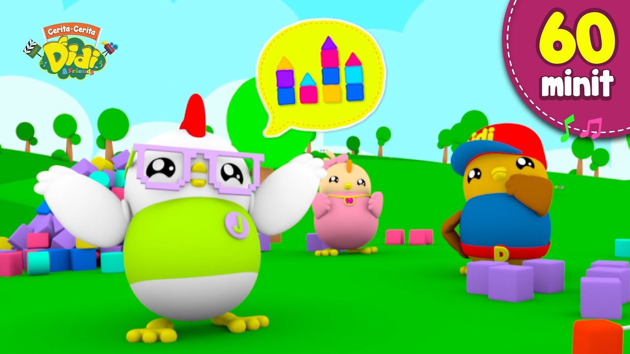 Kompilasi Cerita-Cerita Kanak-Kanak | Didi & Friends | Jom Main Bongkah & lain-lain