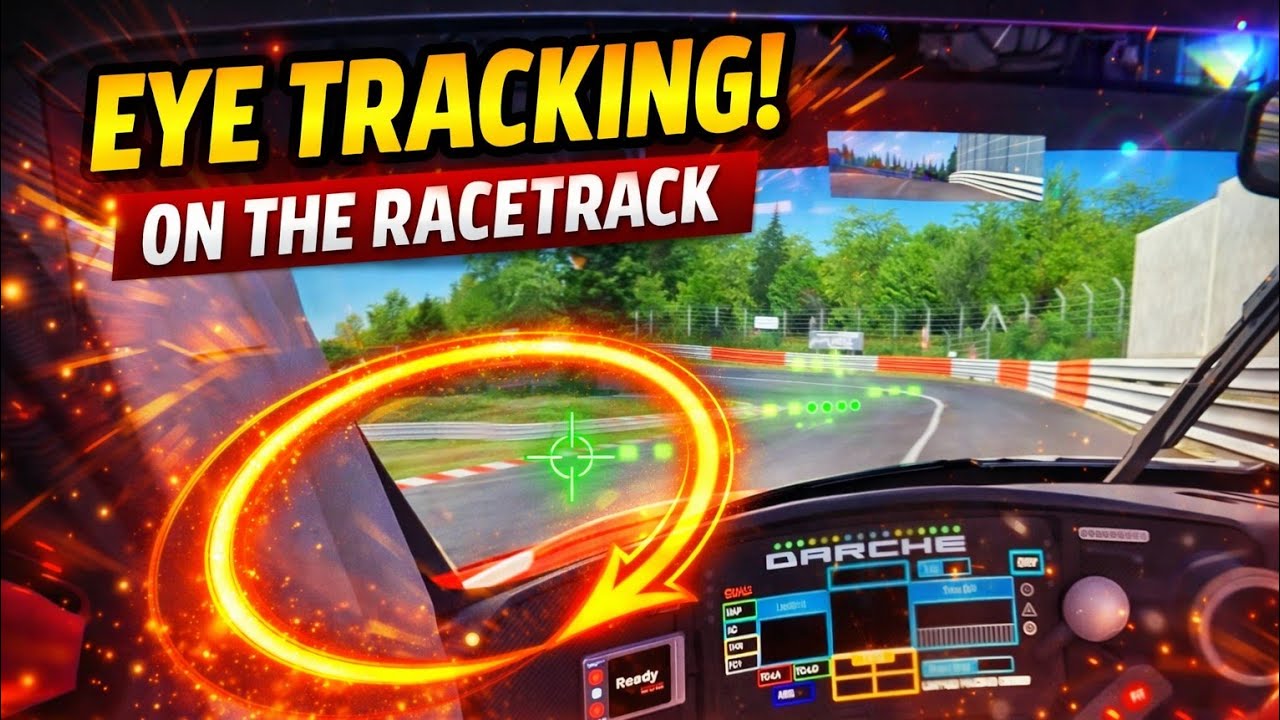 How PRO Drivers Use Their Eyes – Eye Tracking Nürburgring (BMW M4 GT3 simracing)