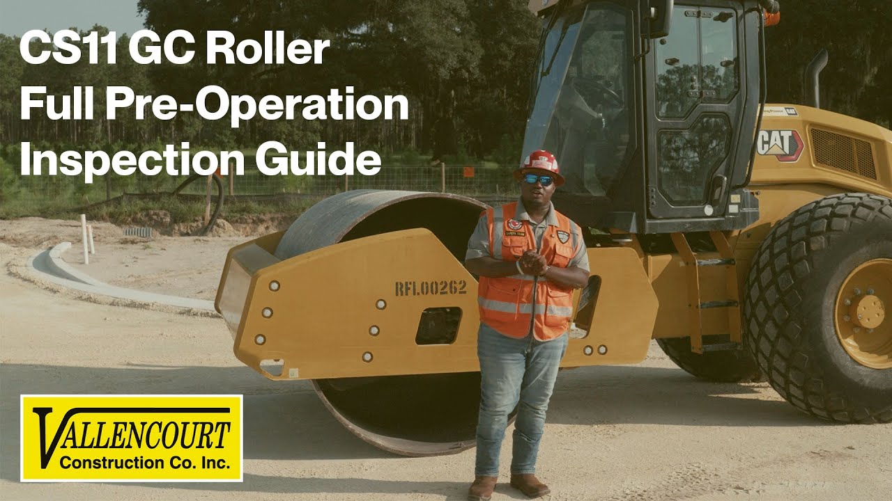 CS11 GC Roller – Full Pre-Operation Inspection Guide