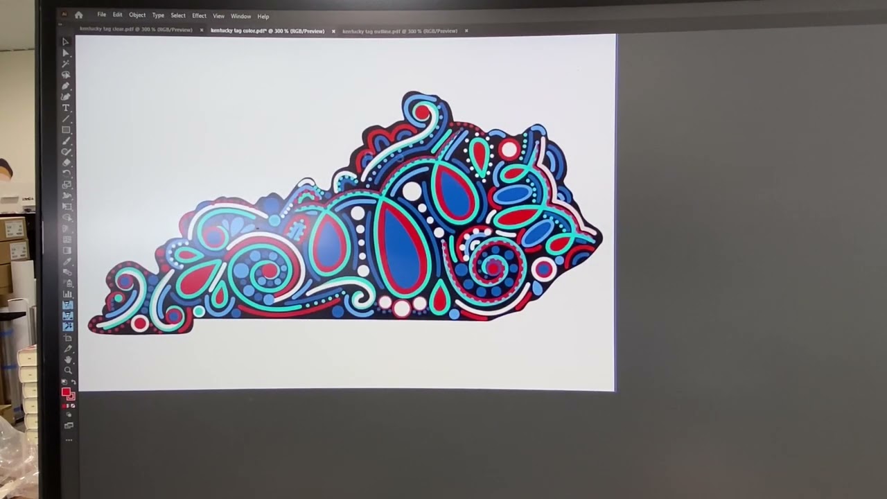 UV Print Jig for Custom Shapes or Cutouts
