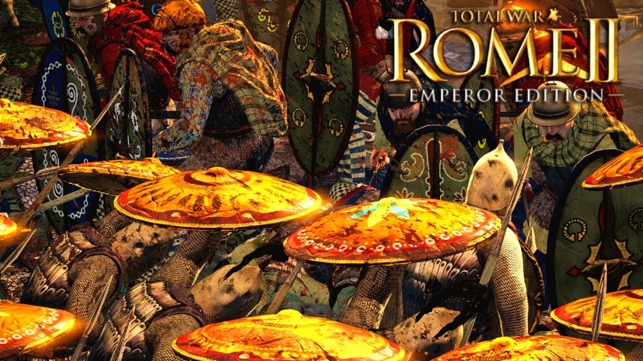 A Brutal Clash Between GC And DLC Factions! 2v2-Total War Rome 2