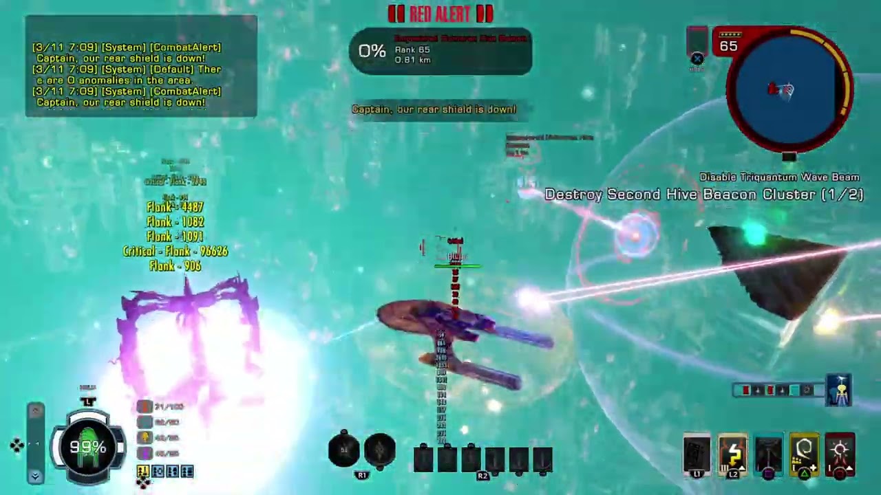 Star Trek Online Parliament vs Chimerian Corrupted Aetherian Harmony