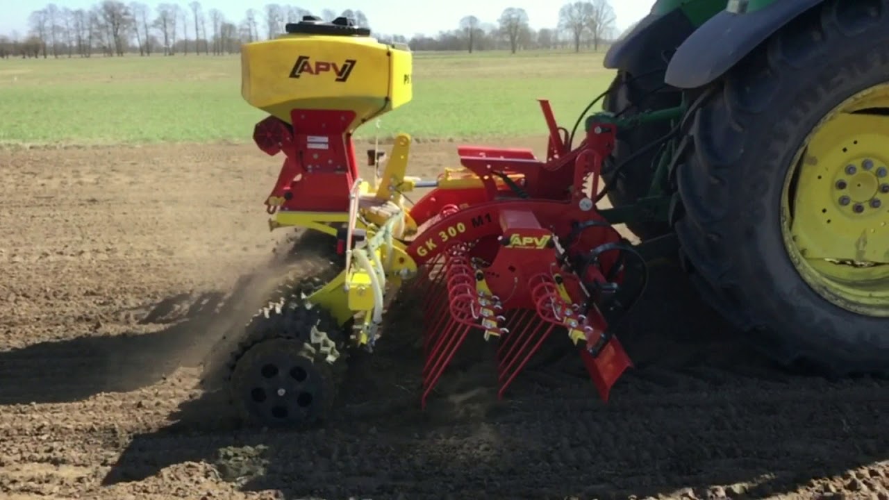 Agregat APV GK 300 M1 do użytków zielonych - pokaz w Borkach