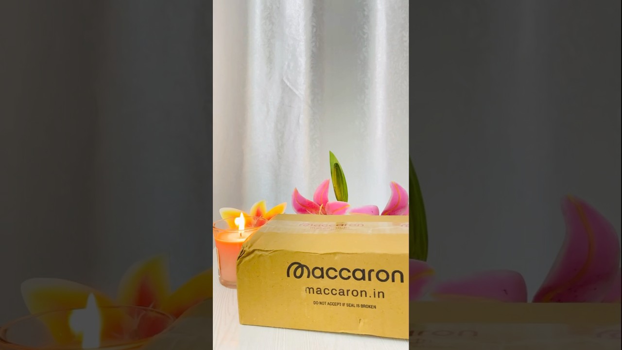 Official @Maccaron ambassador PR Package Unboxing 🫶🏻 #kbeauty #koreanskincare