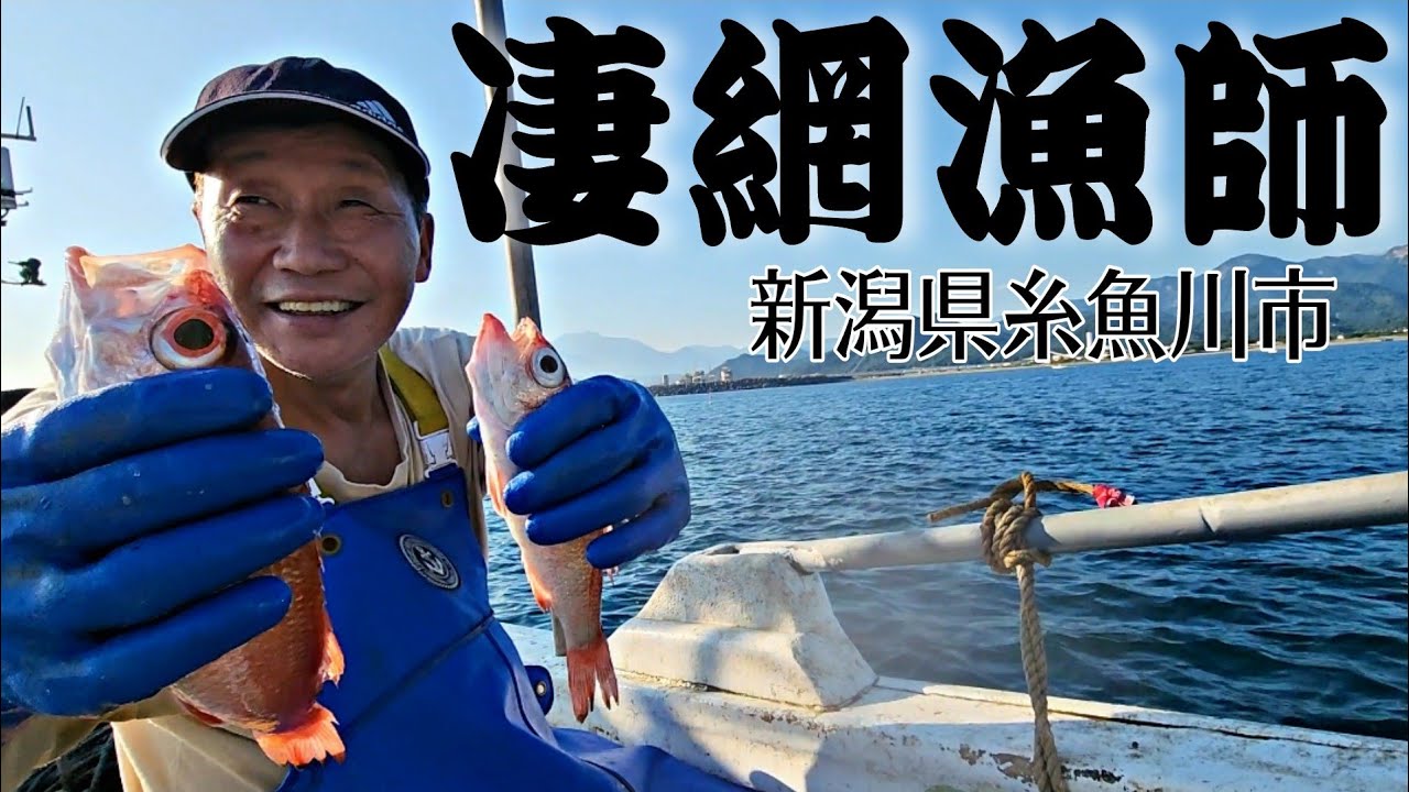 糸魚川の漁師・高級魚ノドグロ漁！リベンジなるか！？漁師の寿司屋・漁場傳兵