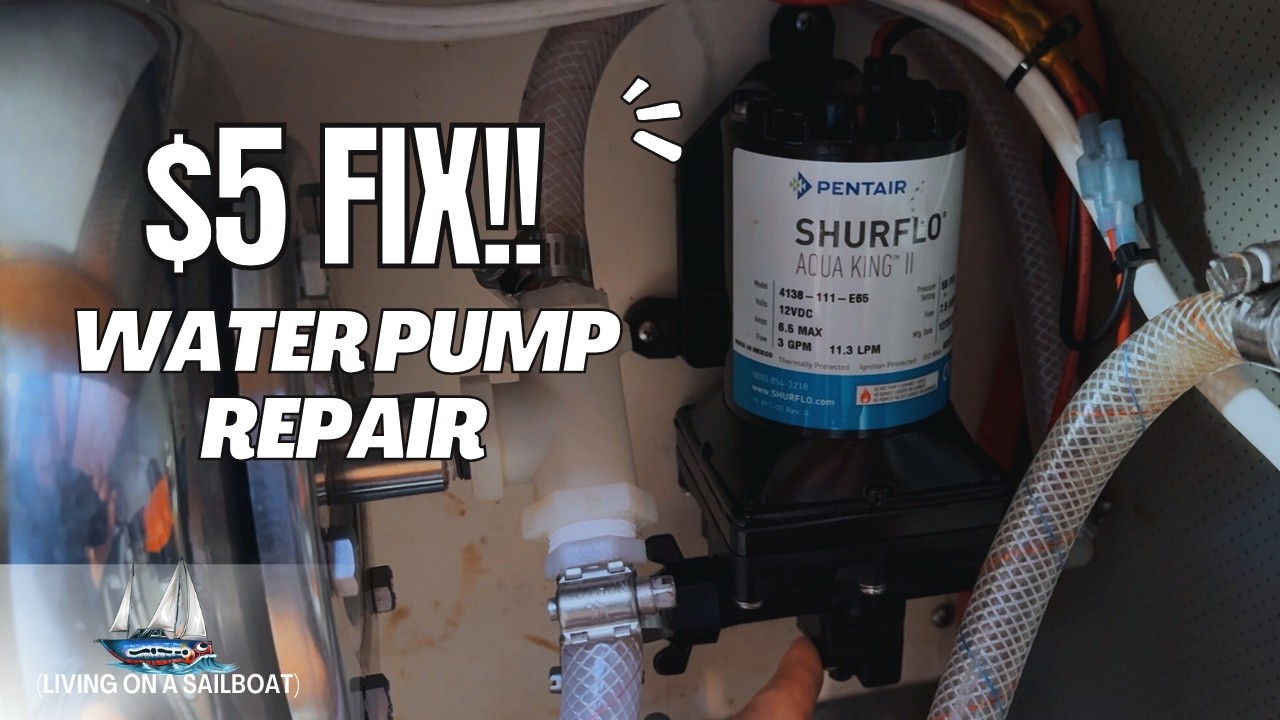 Fix Your Marine Water Pump for $5 | Microswitch Replacement (Save Hundreds)