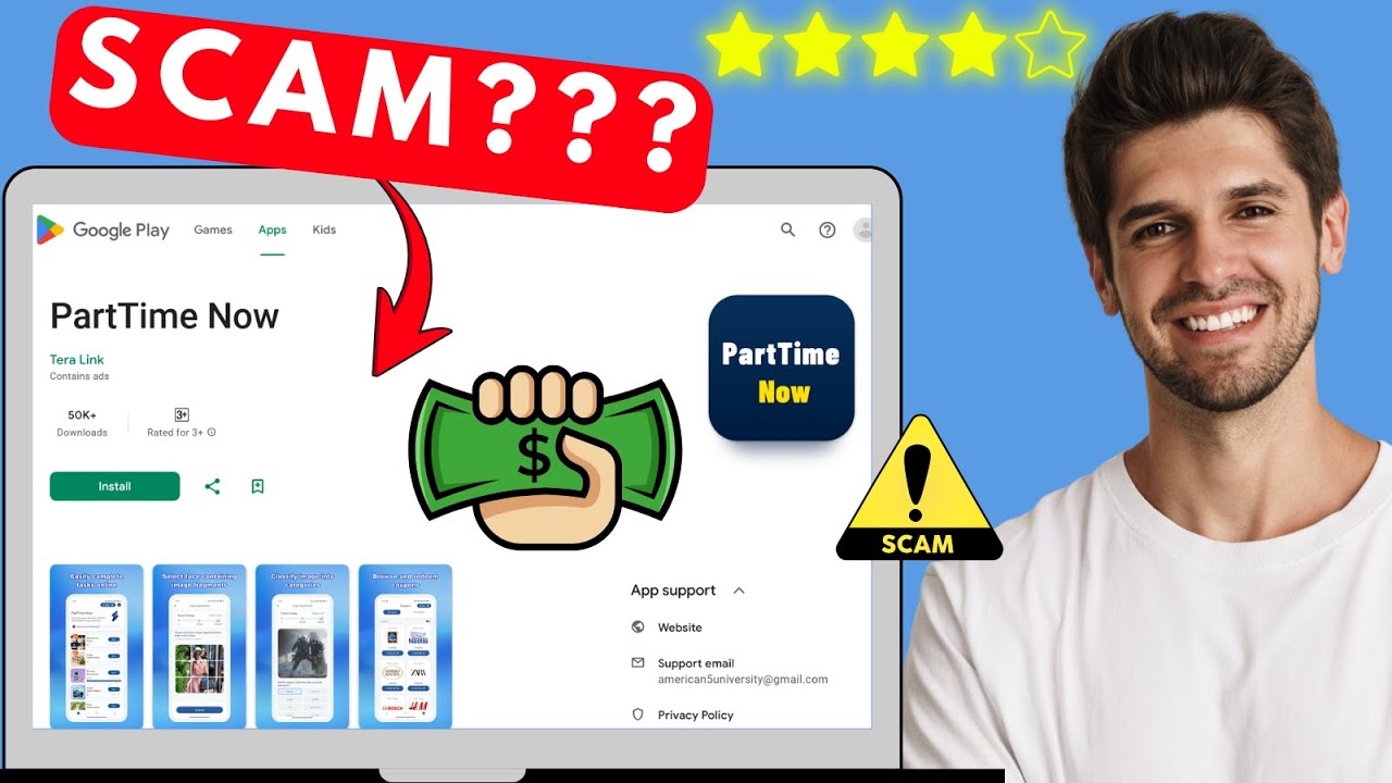 PartTime Now App Review 2025 &mdash; Legit or Just Another Task Scam?