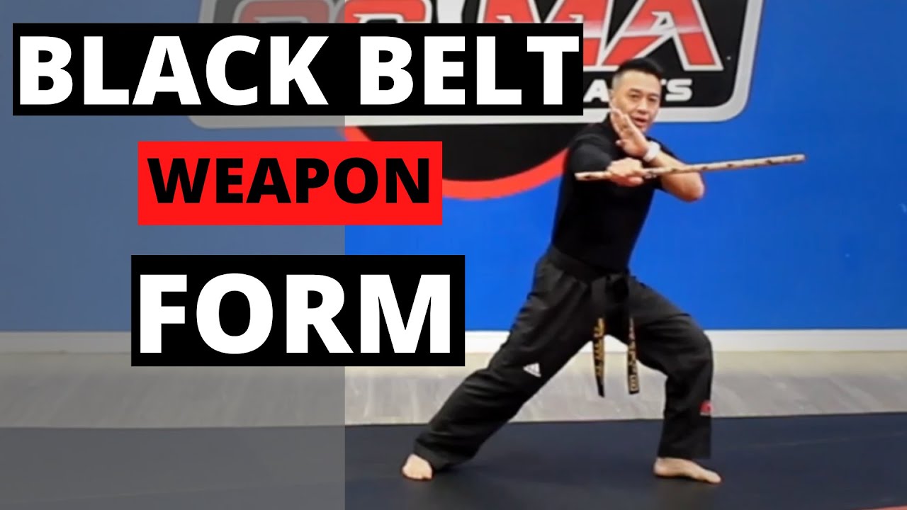 Black Belt Single Bahng Mahng Ee Forms