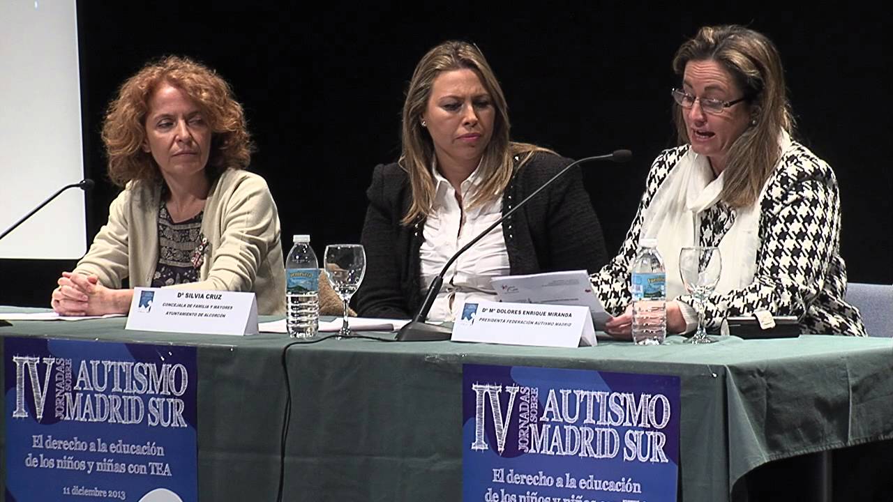 IV Jornadas sobre Autismo Madrid Sur - Presentaci&oacute;n - Mar&iacute;a Dolores Enrique