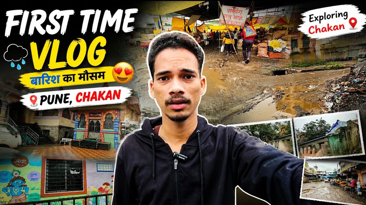 First vlog in Pune 😍 | chakan | nanekarwadi | @nomadicdiga