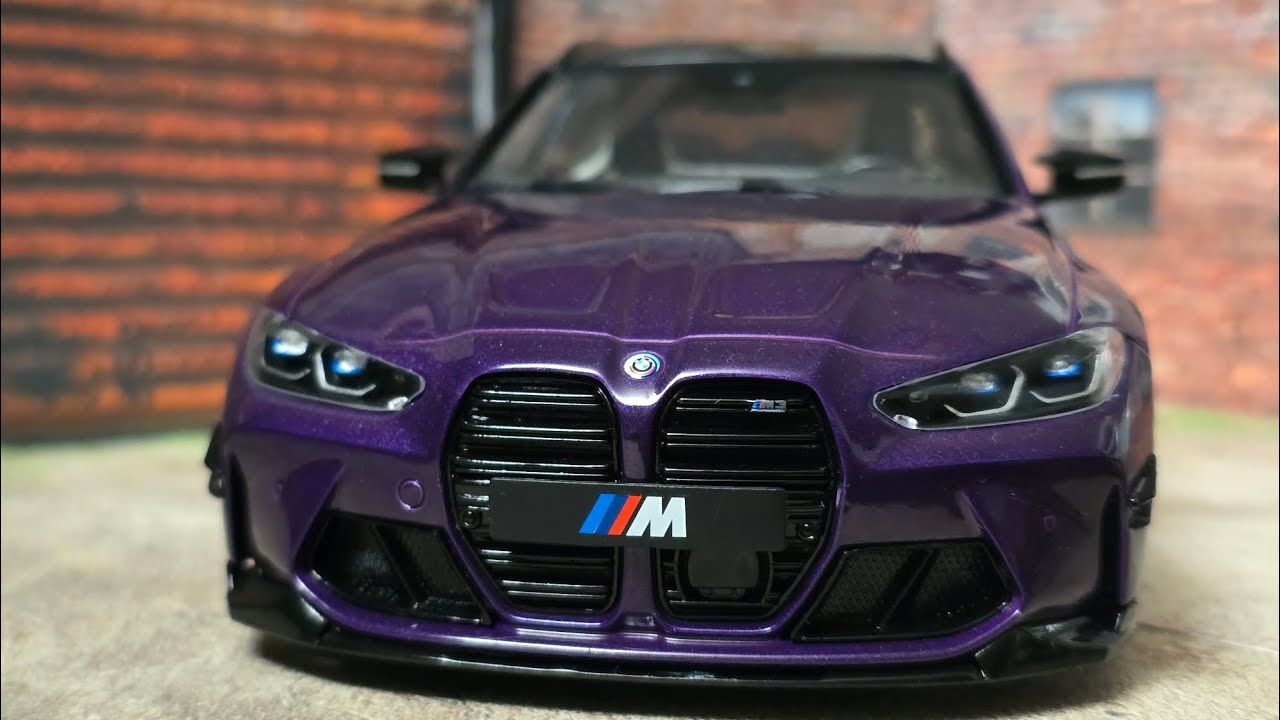 Diecast/Modellauto BMW M3 G81 Touring Solido 1:18