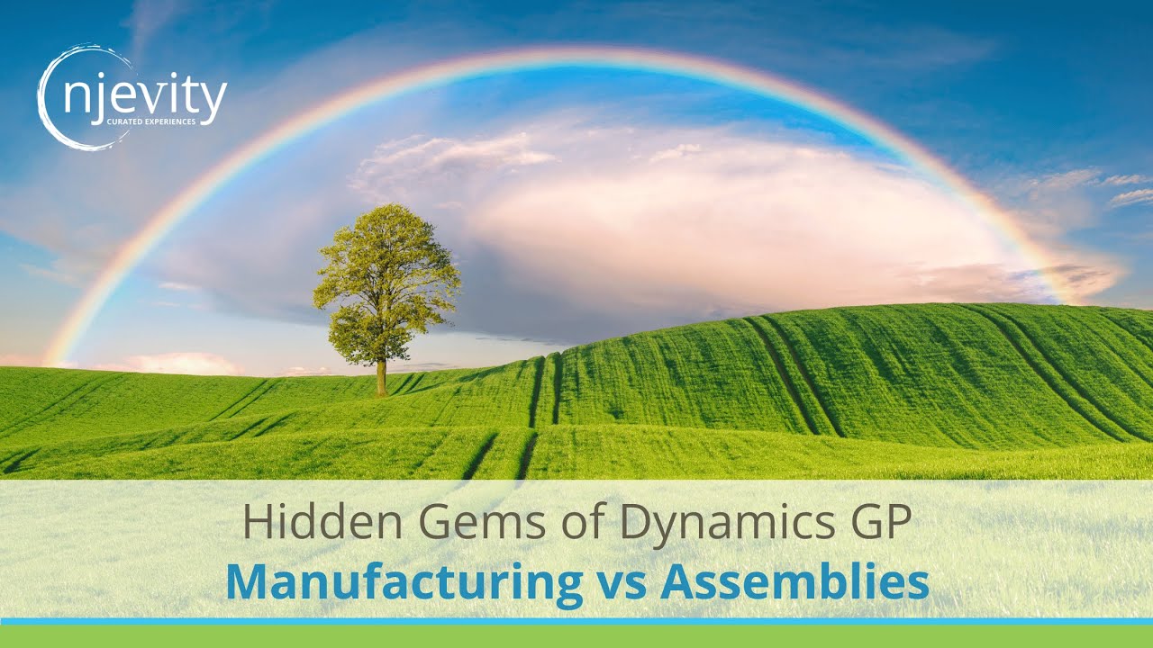 Hidden Gems of Dynamics GP: Manufacturing vs Assemblies