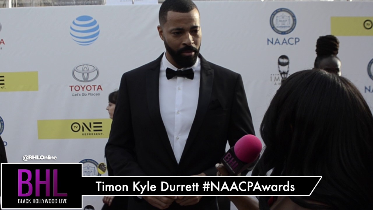 Timon Kyle Durrett Reflects On Black History @ NAACP Awards | BHL