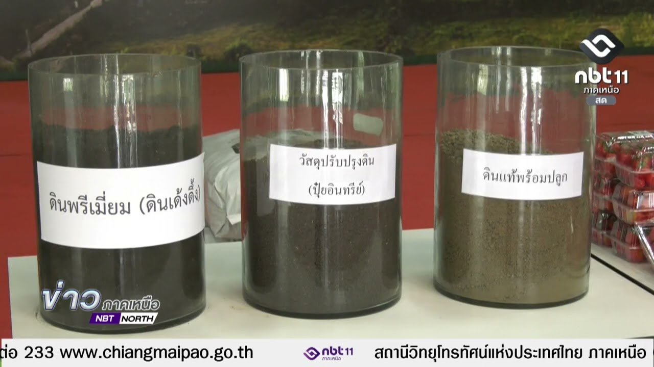 ข่าวภาคเหนือ  04 มีนาคม 2569    เชียงใหม่ - ม.แม่โจ้เปิดตัว ดินเด้งดึ๋ง