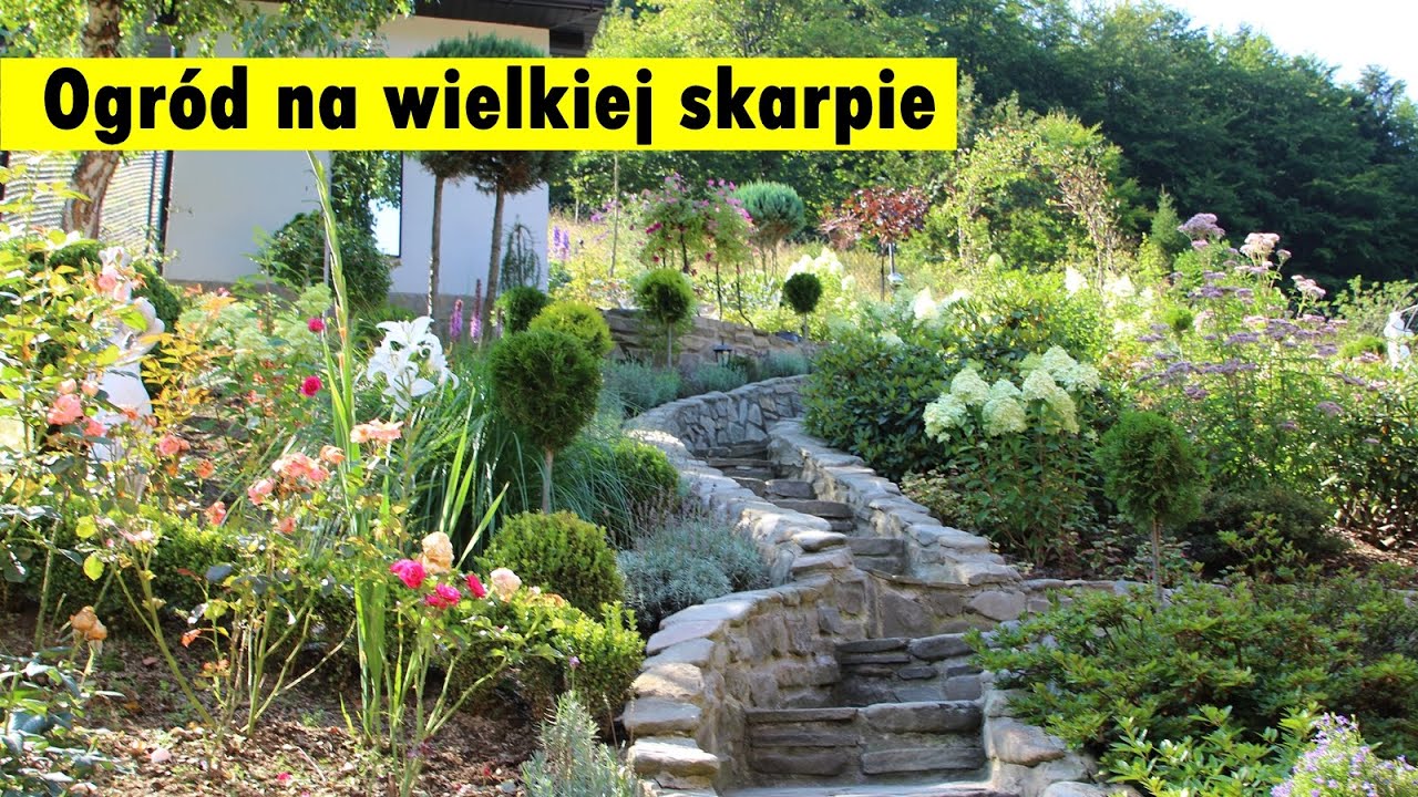 Ogród na wielkiej skarpie