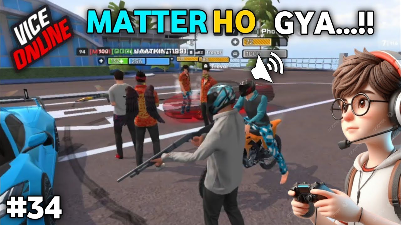 VICE ONLINE SERVER ME HUA MATTER 😮 vice online: flex city open world [EP-34]