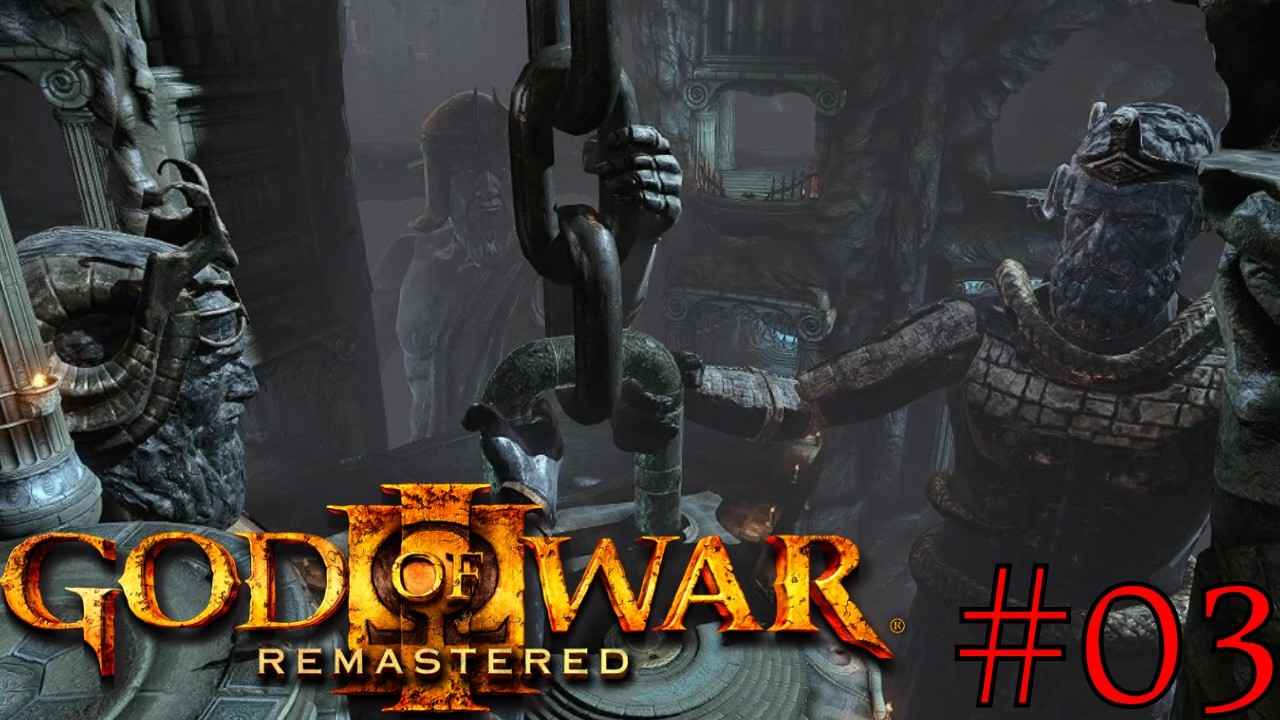 God of War III Remastered - (PS5) Os JUÍZES da corrente do equilíbrio. #03