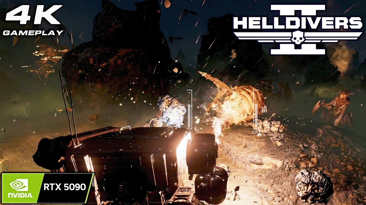 Helldivers 2: 4K Gameplay No Commentary ULTRA Settings | RTX 5090 P1177