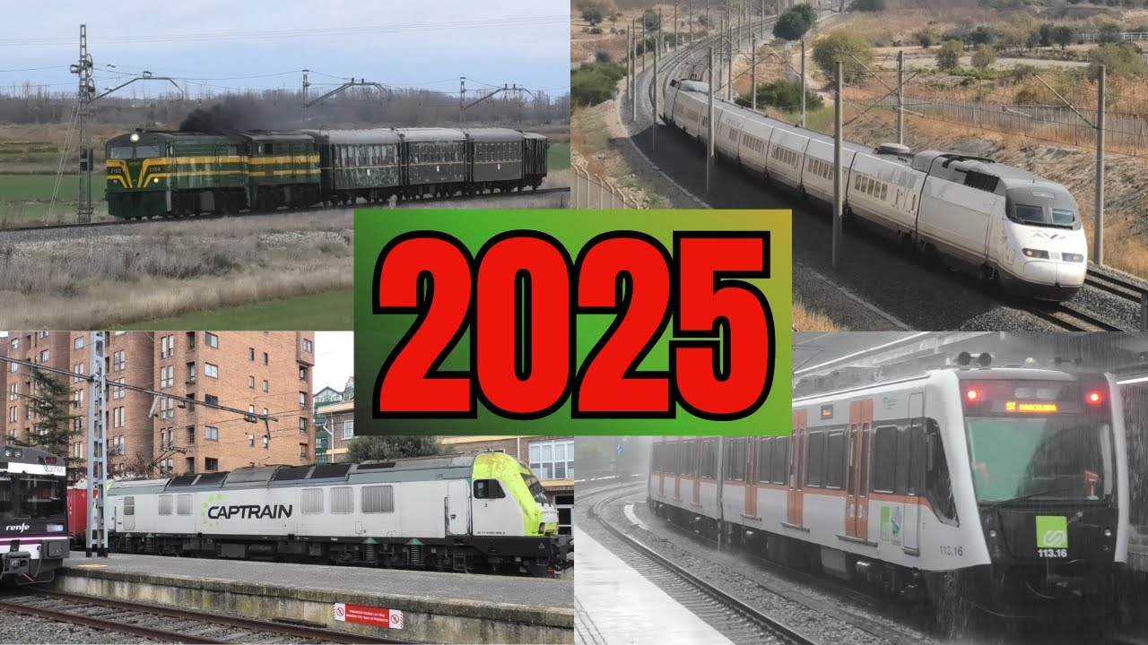 2025 en trenes: recap del año