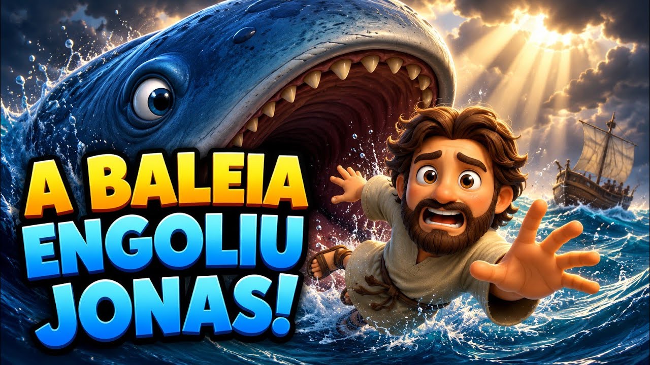 ✨ Jonas e a Baleia 🐋 | Histórias Bíblicas para Crianças