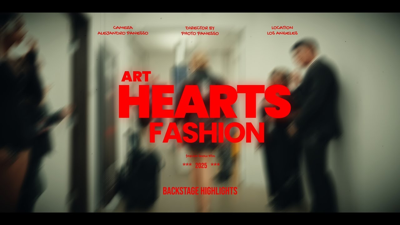 LAFW BTS | Art Hearts Fashion | 4K