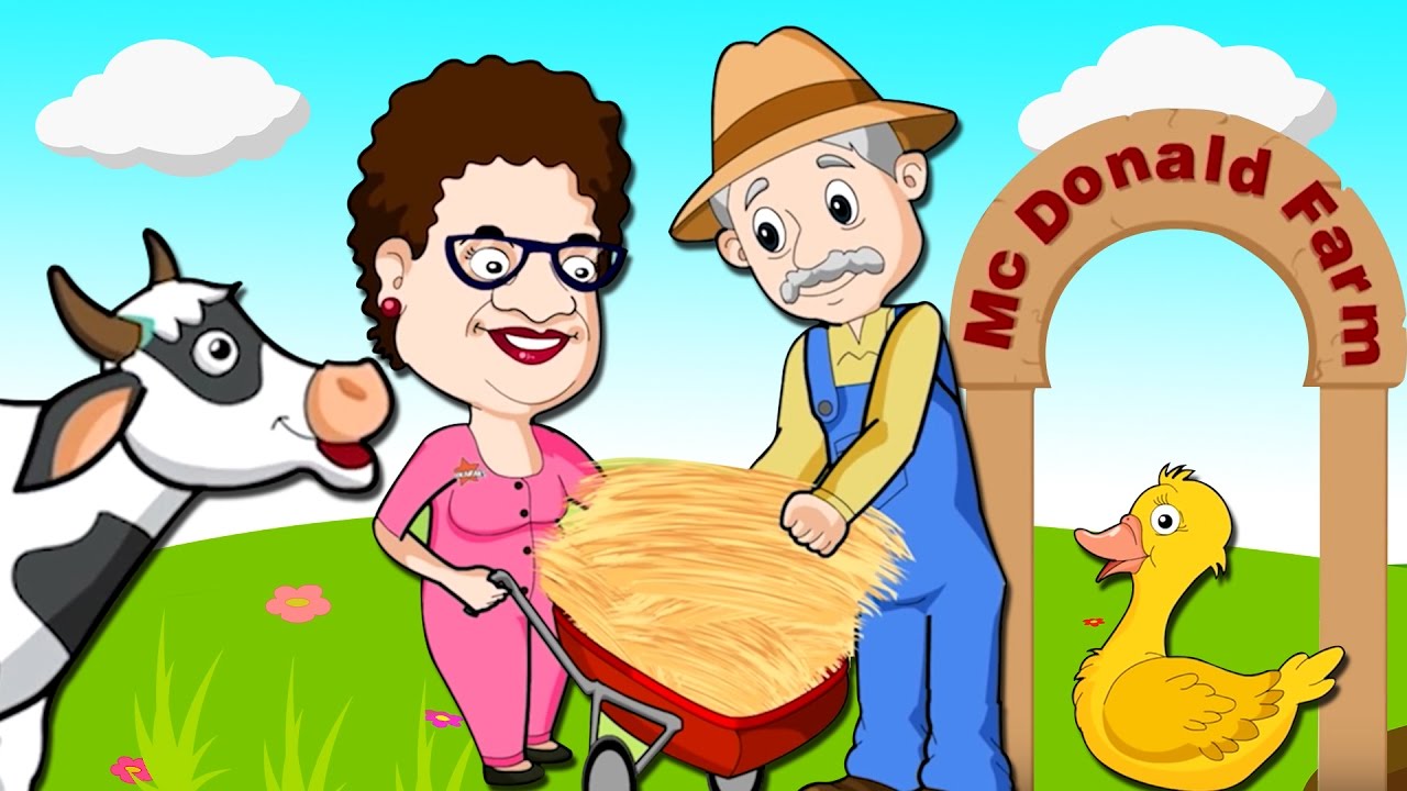Old MacDonald Had A Farm | Nursery Rhymes Songs For Children | SRGMs