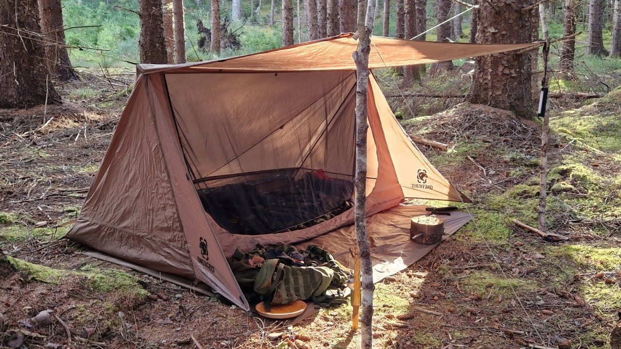Wild Camping In The OneTigris Backwoods Bungalow