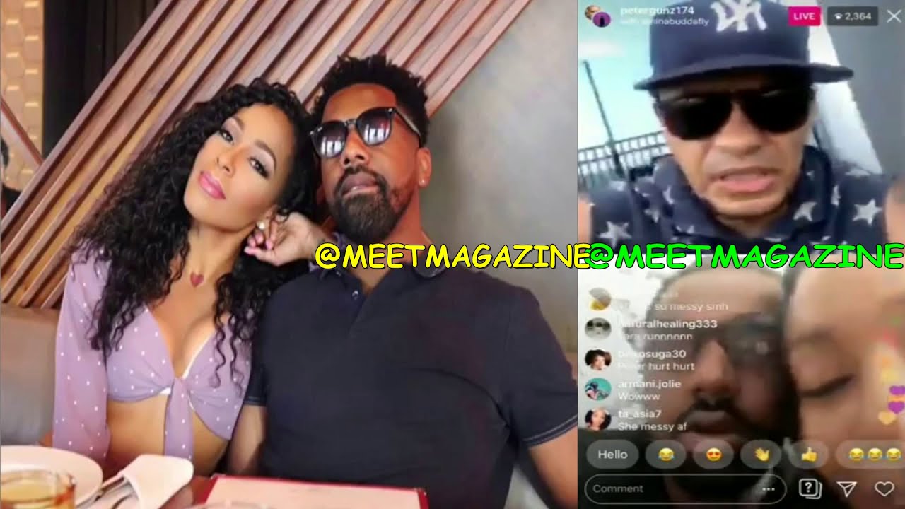 Amina Buddafly's new boyfriend fight vs Peter Gunz on Instagram Live tea!  #LHHH #LHHNY