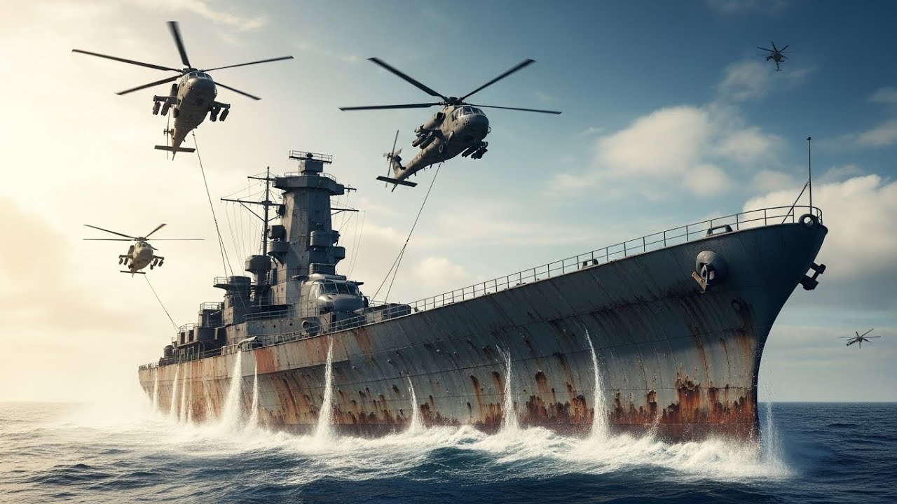 From Abyss to Horizon | Sunken Warship Recovery Cinematic Simulation